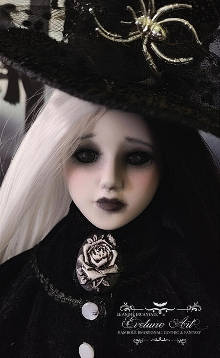 Adrastea Bambola Gotica Vittoriana 