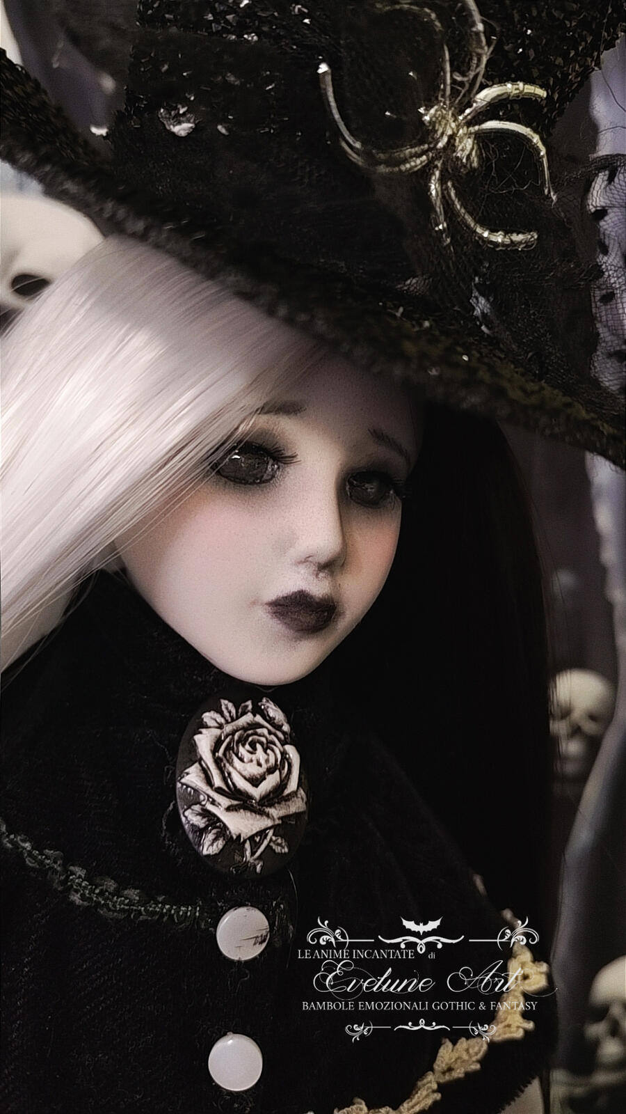 Adrastea Bambola Gotica Vittoriana 