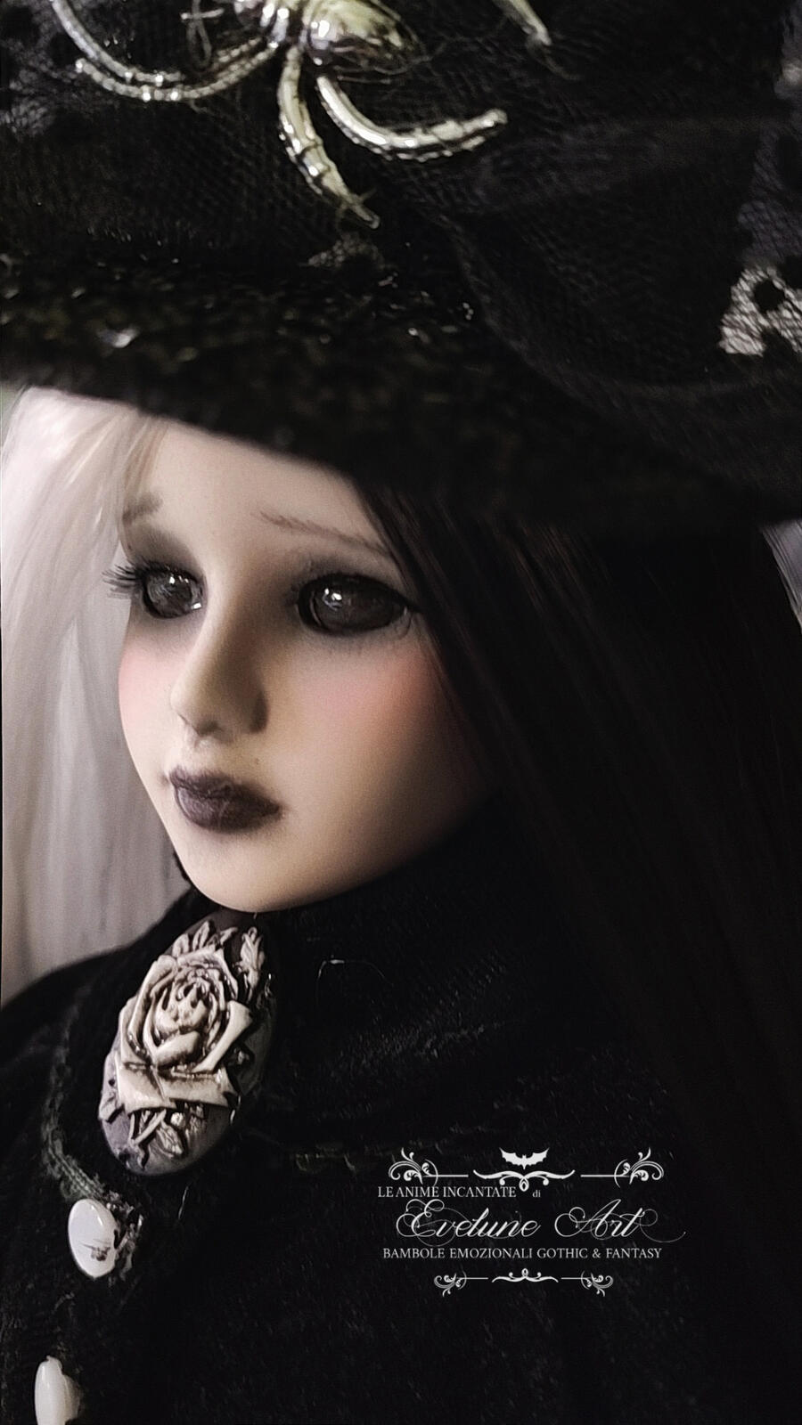 Adrastea Bambola Gotica Vittoriana 