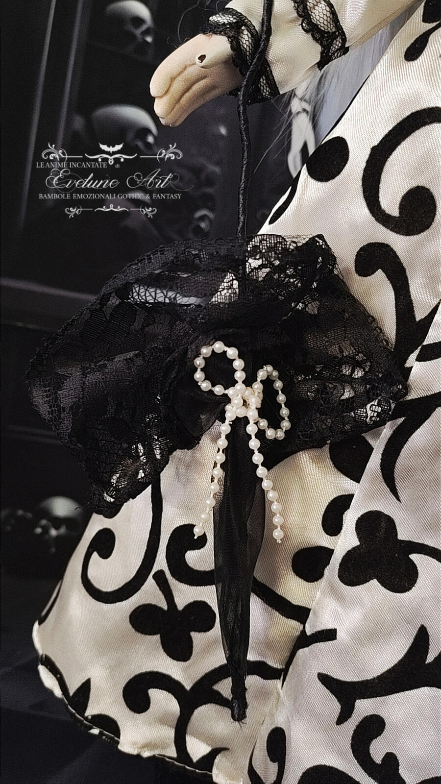 Adrastea Bambola Gotica Vittoriana 