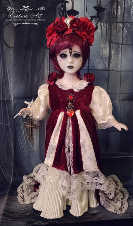 Lorain la Ribelle Bambola Gotica Vittoriana 