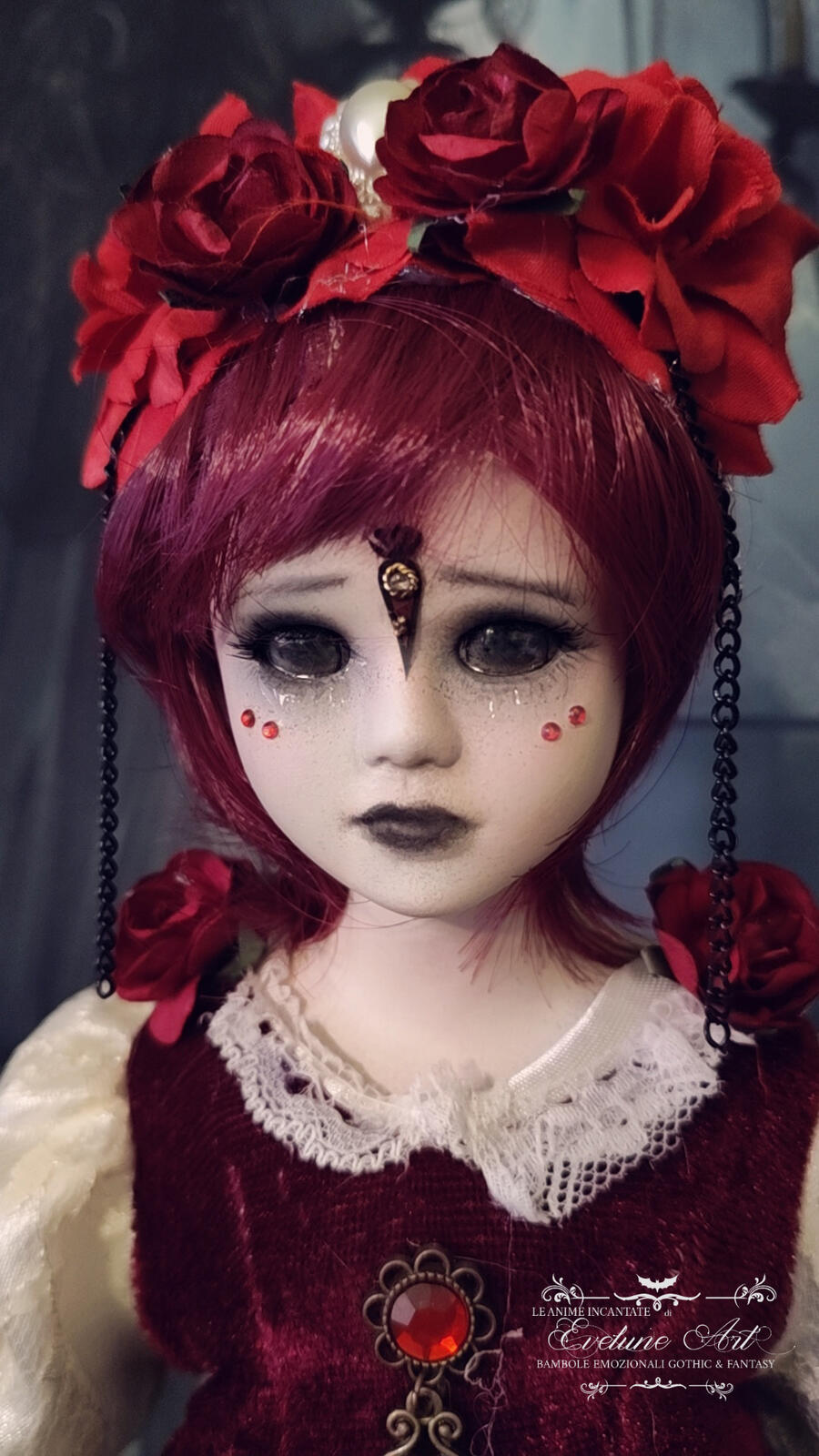 Lorain la Ribelle Bambola Gotica Vittoriana 