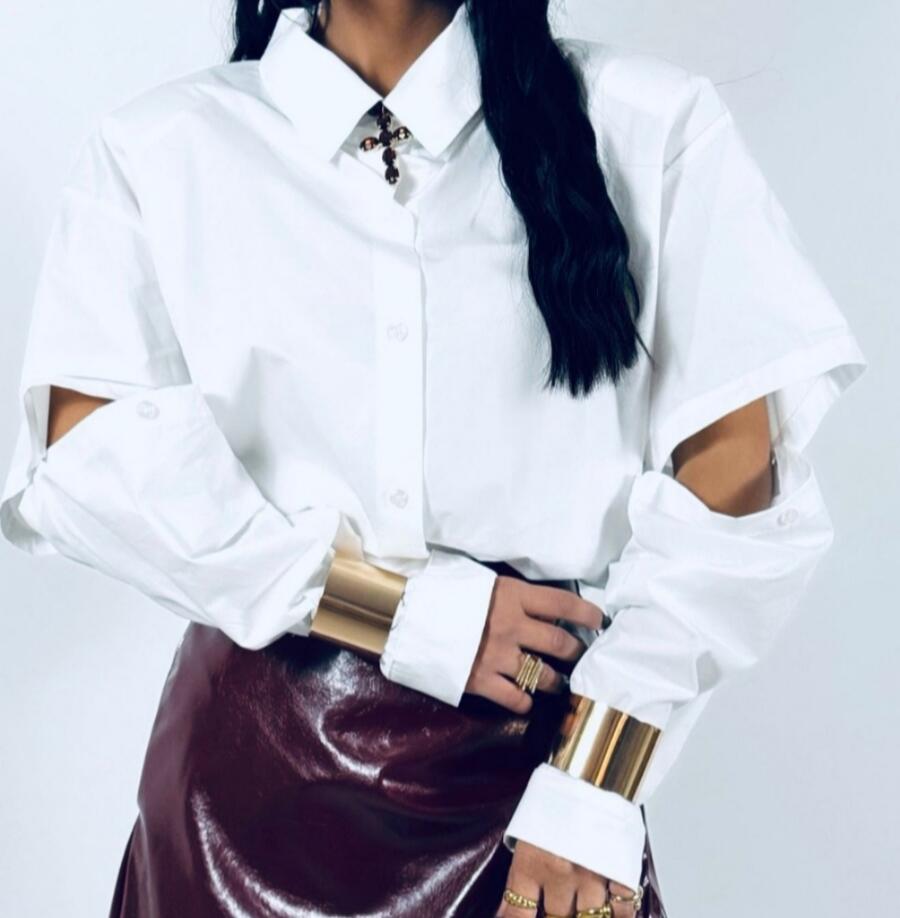 Camicia corta maniche spezzate vari colori 