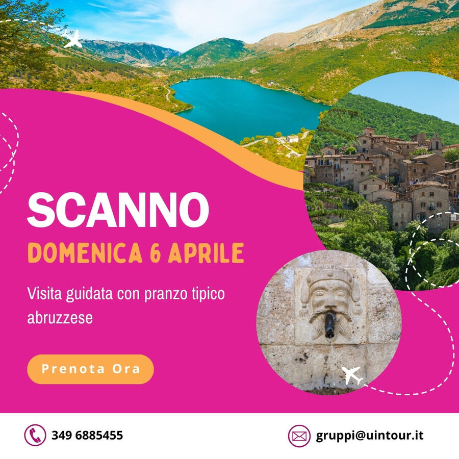 Scanno con pranzo tipico 