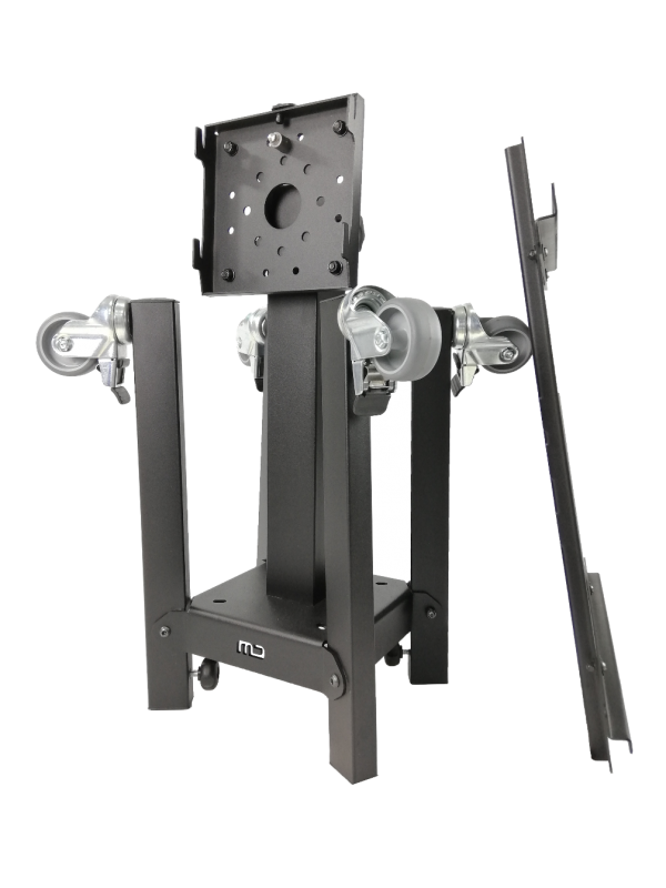 Supporto da pavimento su ruote per monitor interattivi