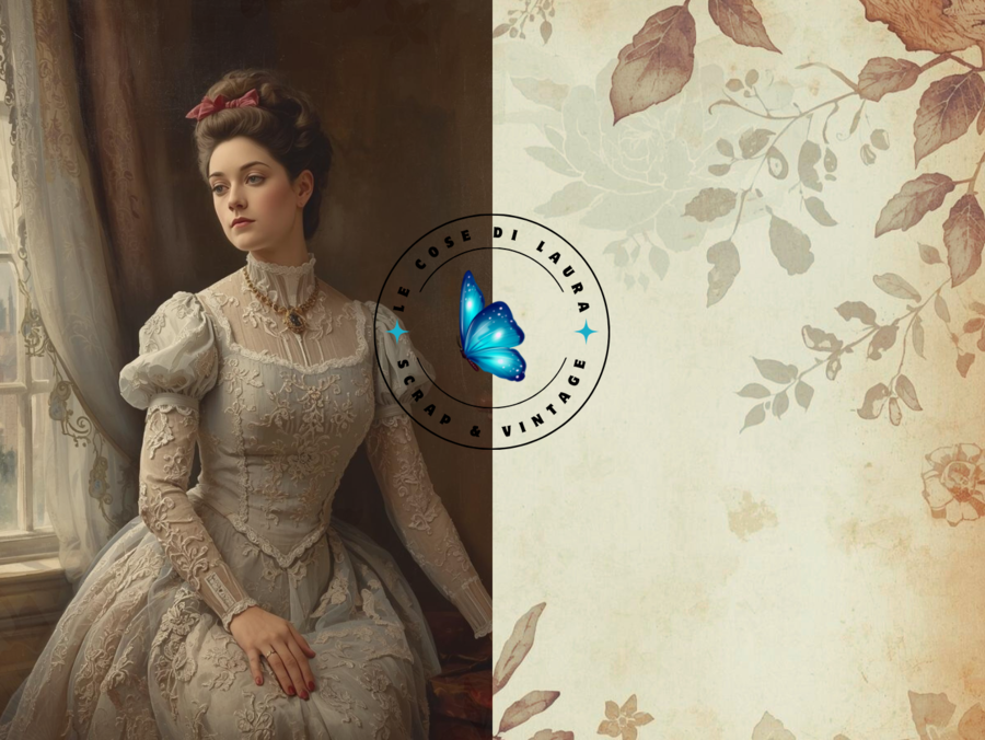 Victorian Rose Junk Journal kit digitale