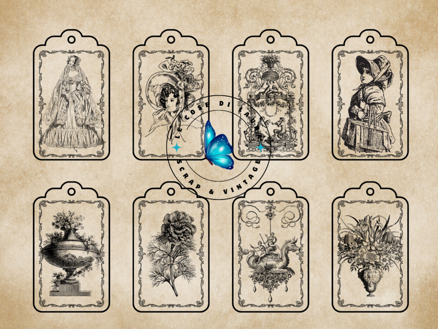 Victorian Rose Junk Journal kit digitale