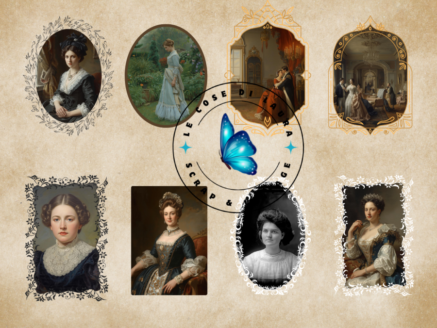 Victorian Rose Junk Journal kit digitale