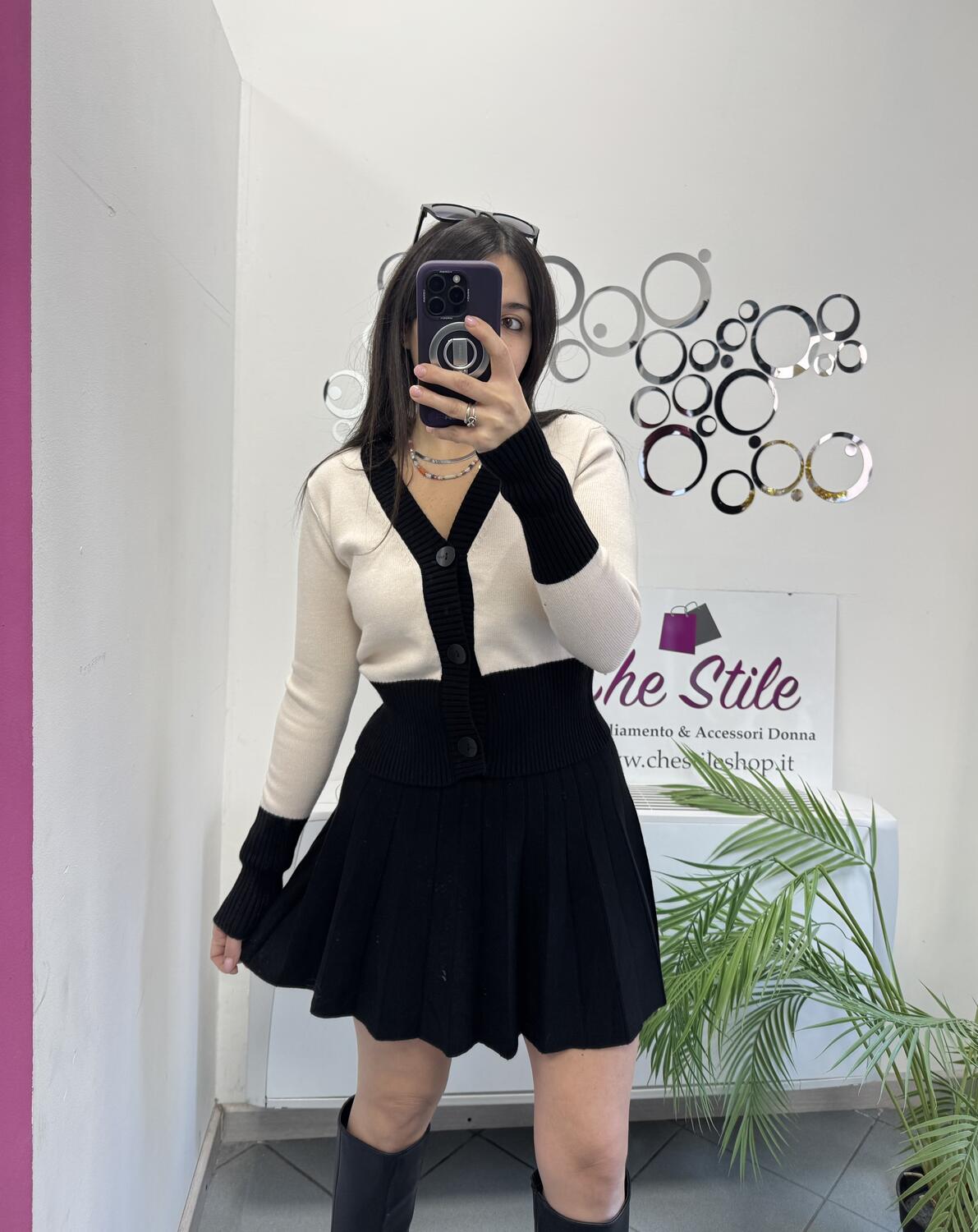 NOVITÀ Cardigan bicolor