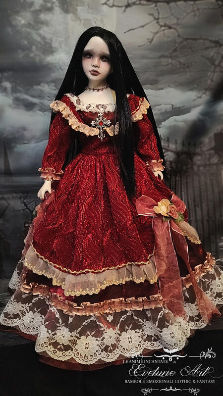 Lydia Bambola Gotica Vittoriana