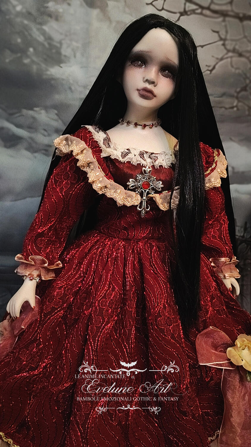 Lydia Bambola Gotica Vittoriana