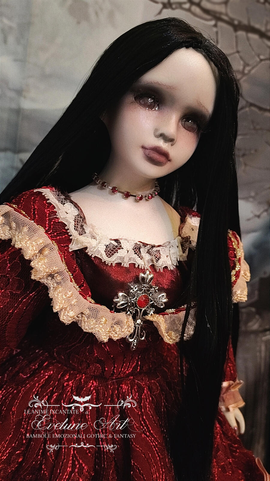 Lydia Bambola Gotica Vittoriana