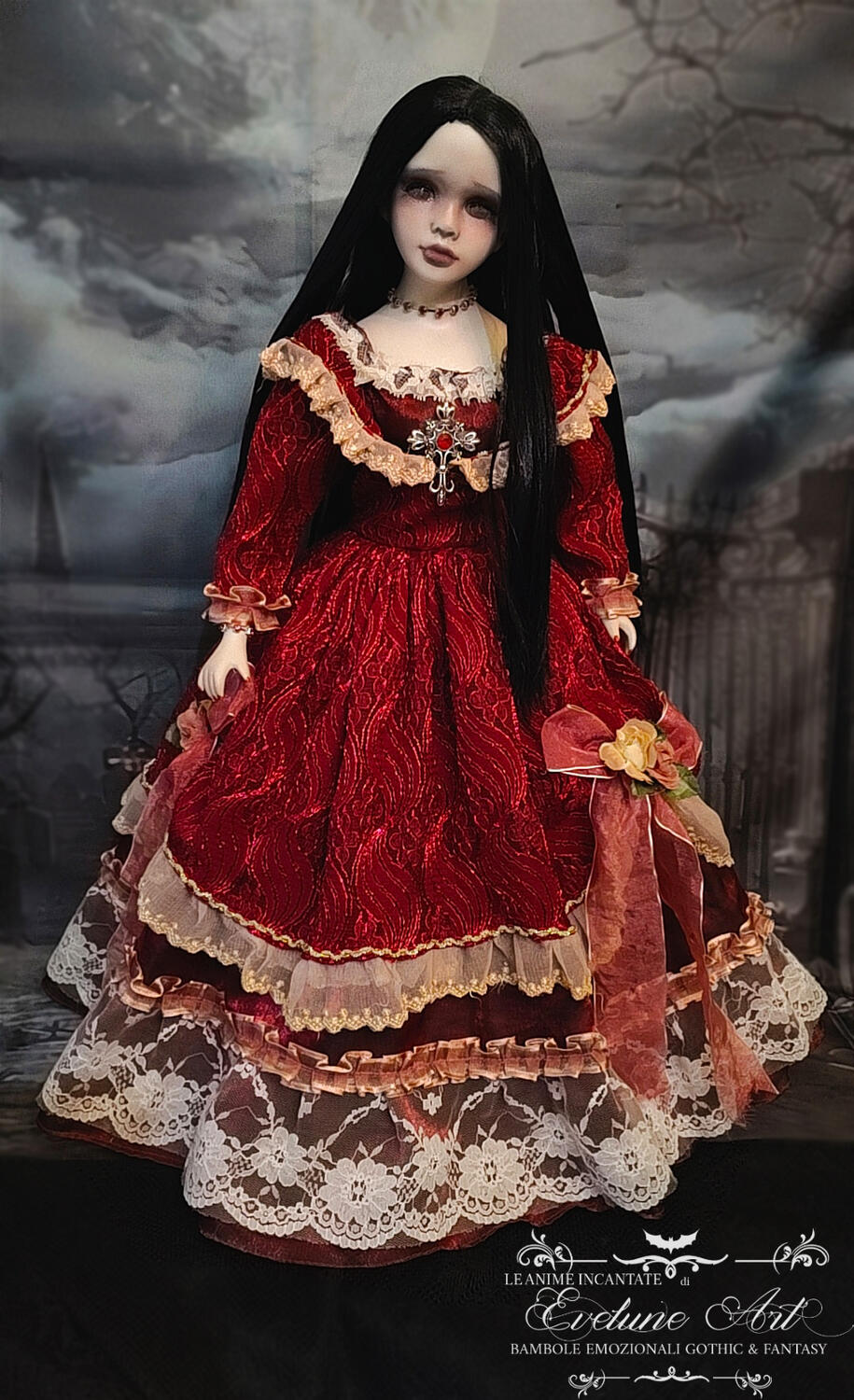 Lydia Bambola Gotica Vittoriana