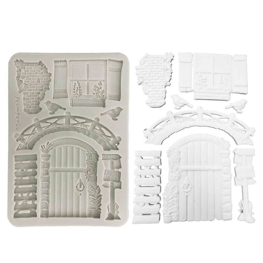 Stampo in silicone A5 Herbarium Silvae Ponte