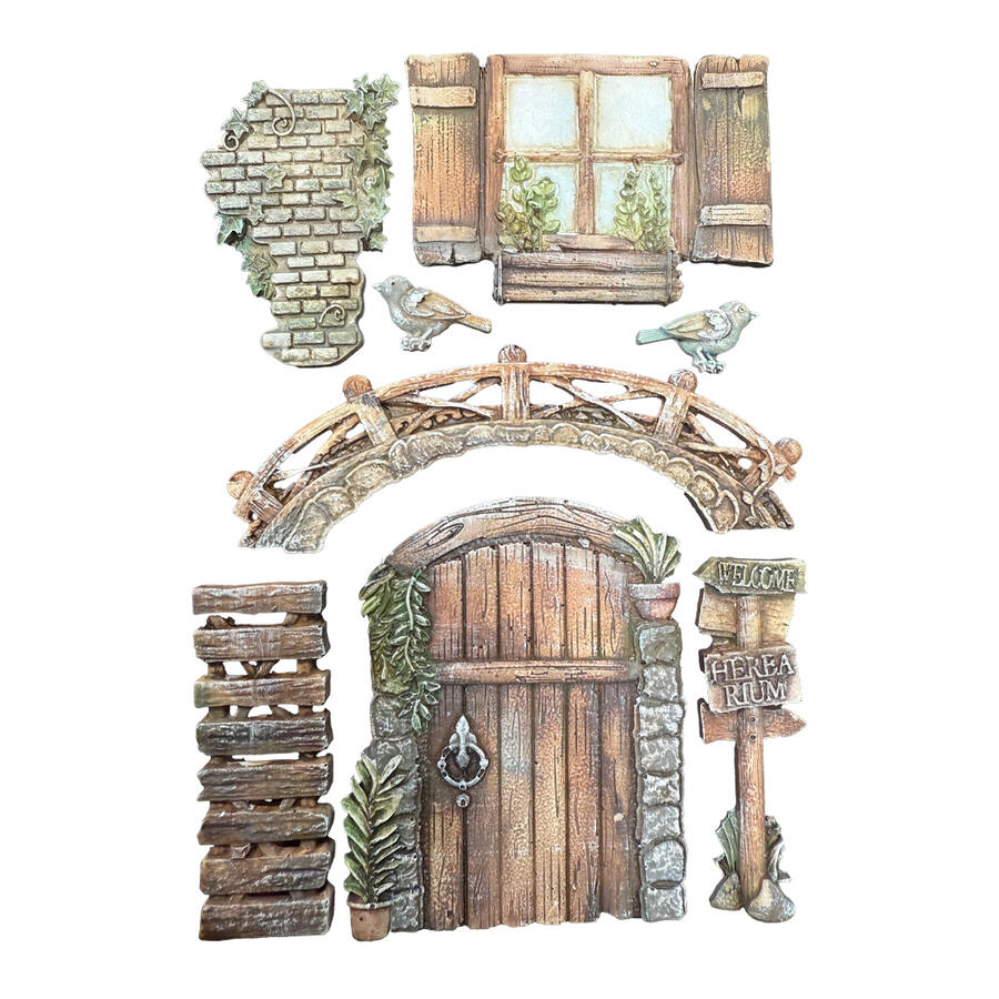 Stampo in silicone A5 Herbarium Silvae Ponte