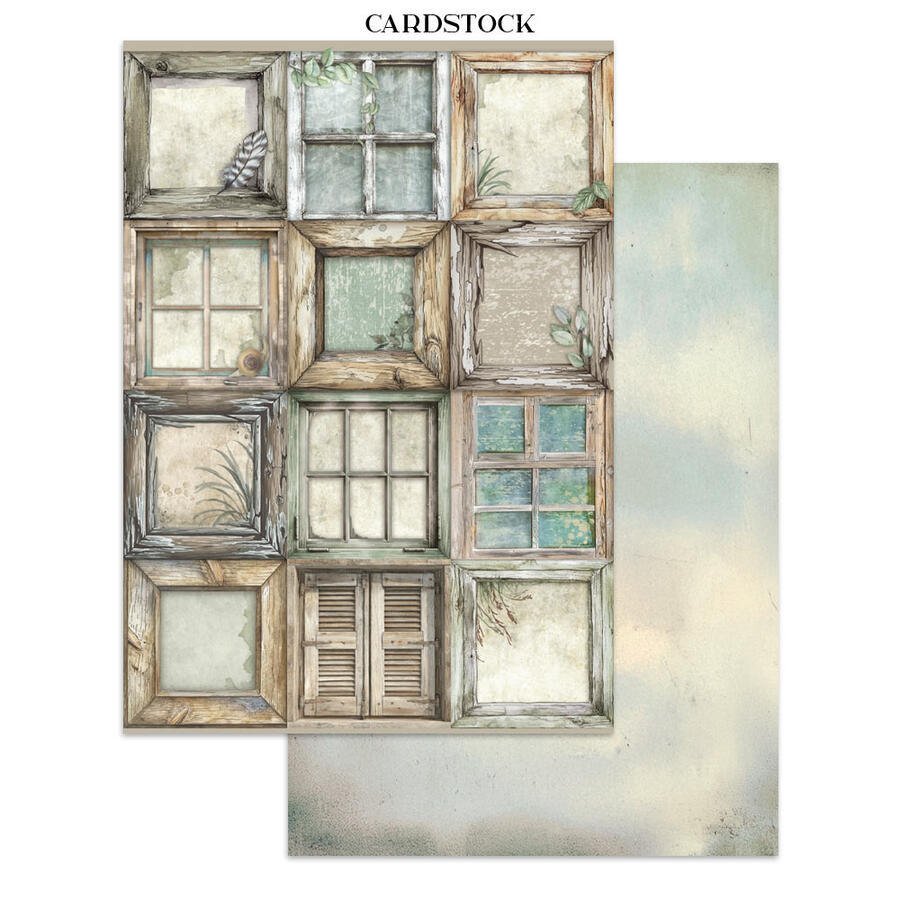 Junk Journal stickers, cut-outs, backgrounds Herbarium Silvae