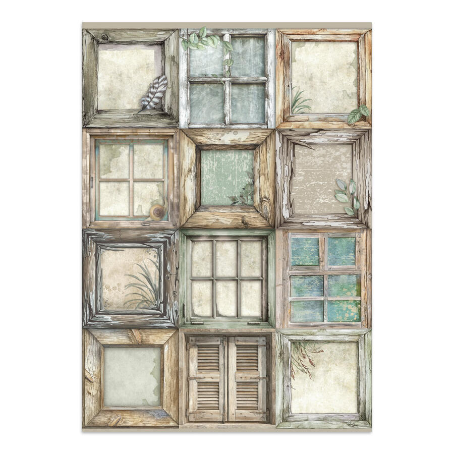 Junk Journal stickers, cut-outs, backgrounds Herbarium Silvae