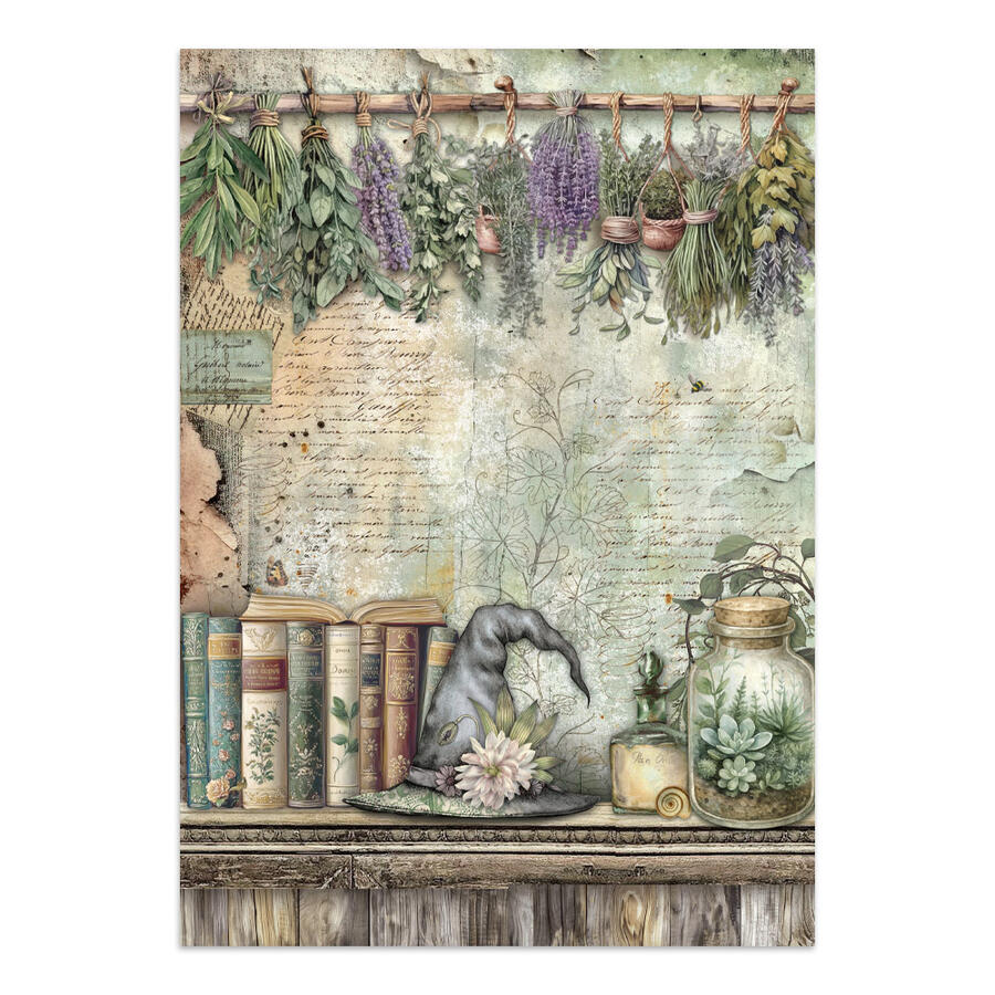 Junk Journal stickers, cut-outs, backgrounds Herbarium Silvae