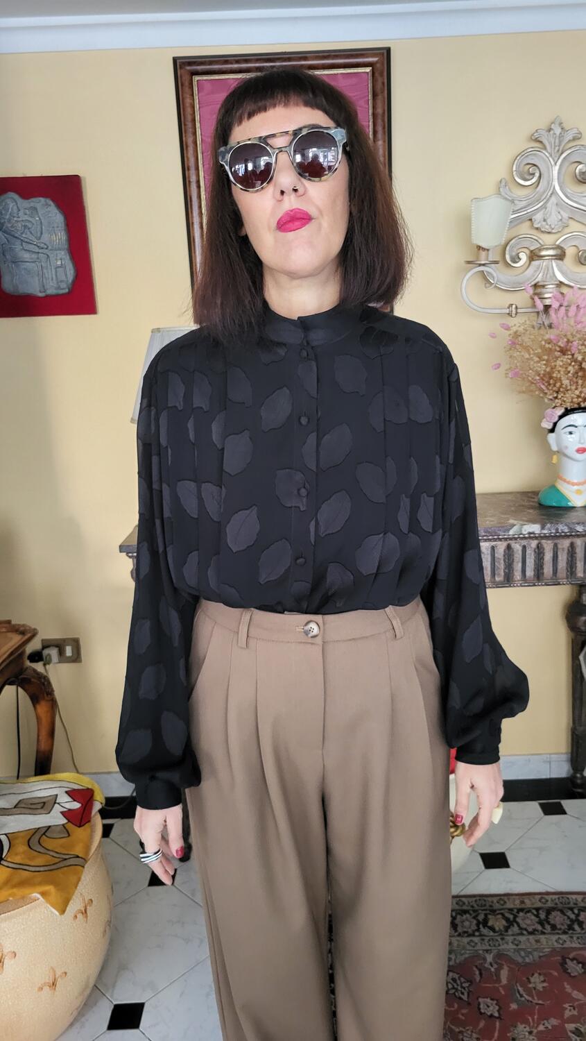 Camicia Black Foliage