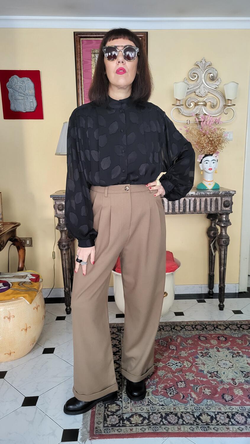 Camicia Black Foliage