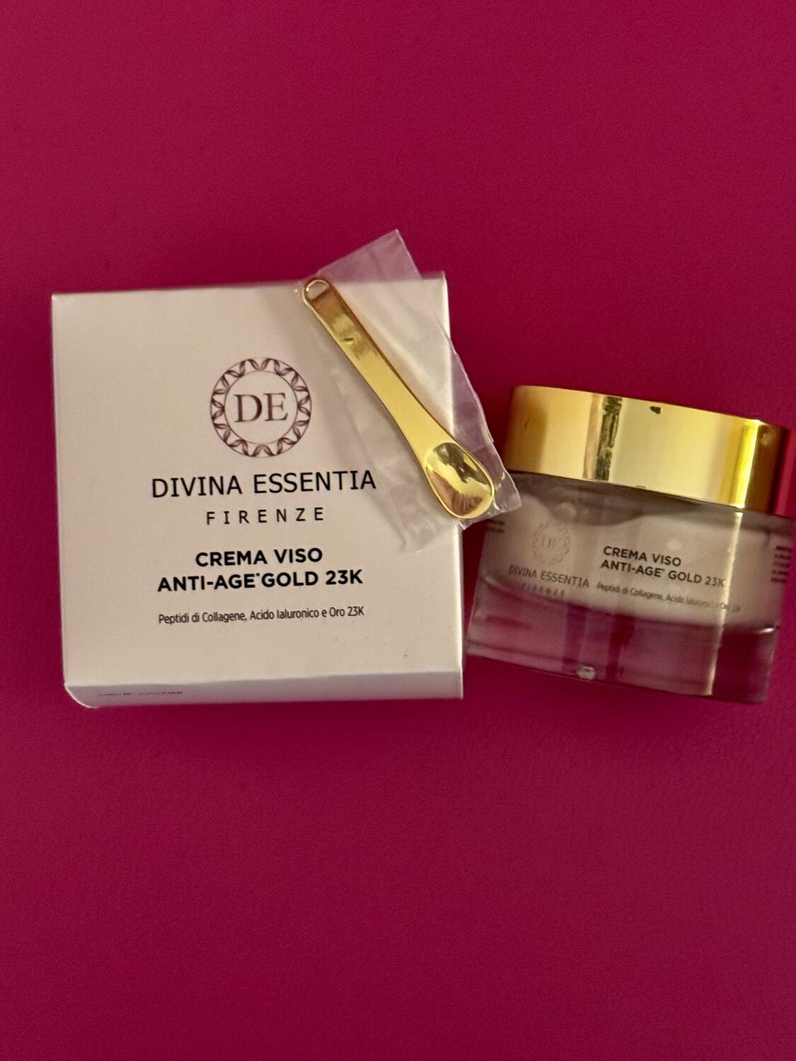 Crema viso collagene Gold 23 k