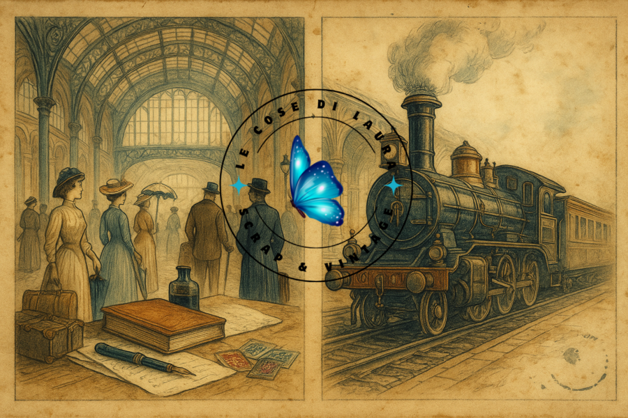 Kit digitale per junk Journal Souvenirs de Voyage