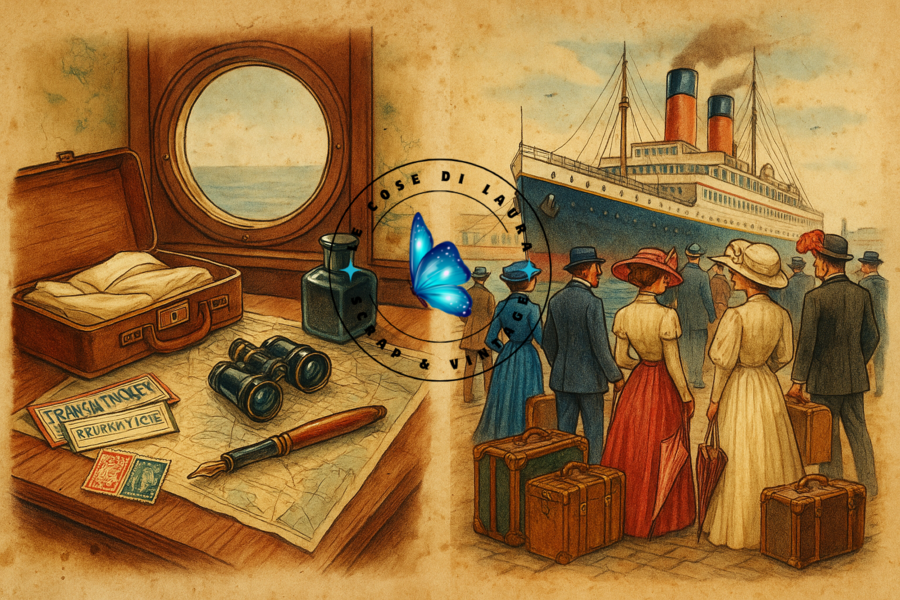 Kit digitale per junk Journal Souvenirs de Voyage