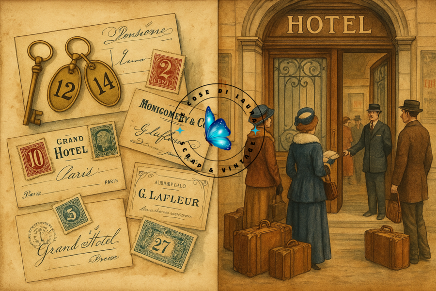 Kit digitale per junk Journal Souvenirs de Voyage