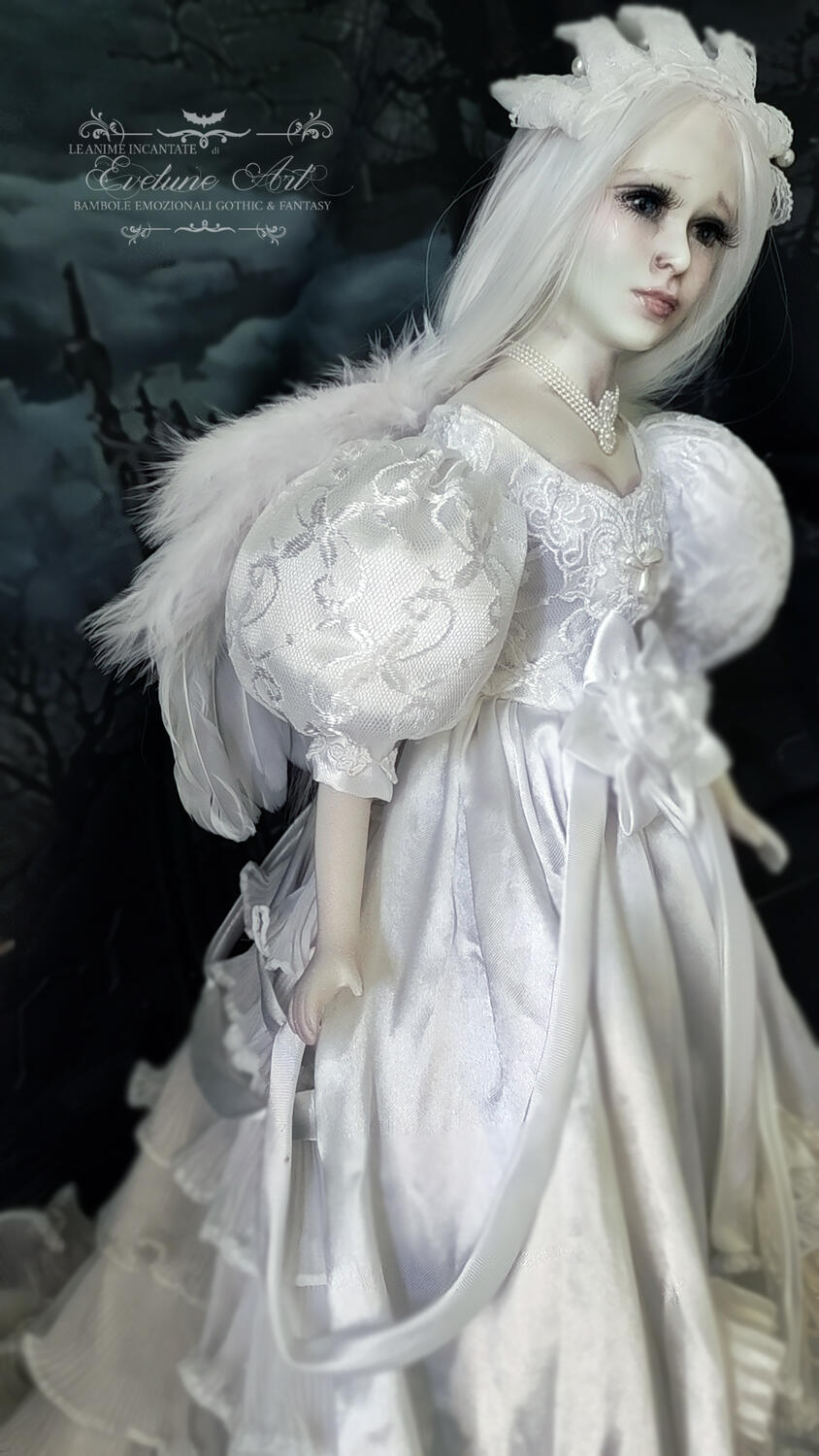 Angelo della Compassione Bambola Emozionale fatta a mano