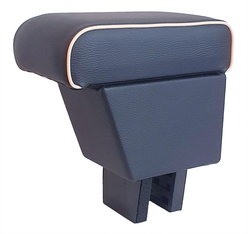 Accoudoir mod. PREMIUM réglable en longueur avec porte-objet pour Fiat 500 Hybrid depuis 2026