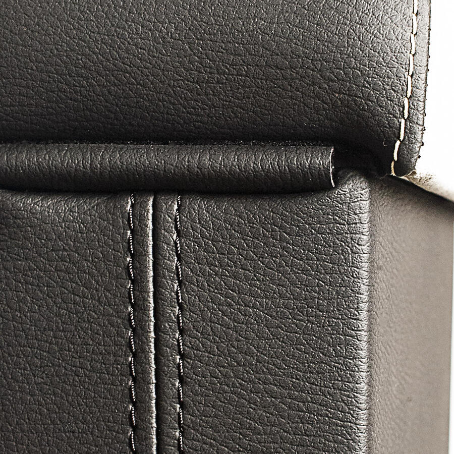 Accoudoir mod. PREMIUM réglable en longueur avec porte-objet pour Fiat 500 Hybrid depuis 2026