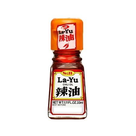 S&B La-yu chili oil 33ml olio al peperoncino giapponese