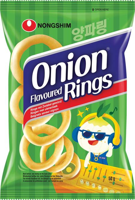 NONGSHIM PATATINE ANELLI DI CIPOLLA90GR