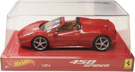 Ferrari 458 Italia Spider Scala 1:24 Hotwheels - Mattel - BLY64
