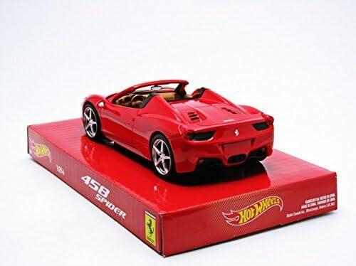 Ferrari 458 Italia Spider Scala 1:24 Hotwheels - Mattel - BLY64
