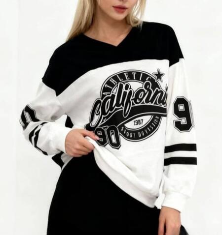 Felpa california vari colori taglia unica