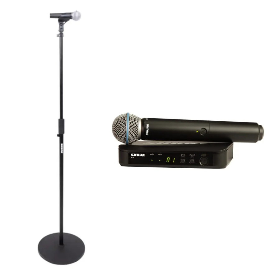 KIT Shure BLX24E/Beta58 + RBMICSTAND12