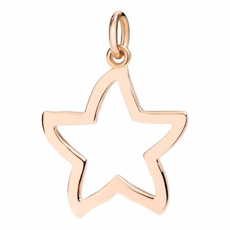 DoDo Ciondolo Stella Silhouette Oro Rosa