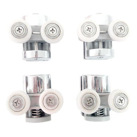 R500/09 Ricambio Carrelli Box Doccia TDA serie DINO - kit 4 pz