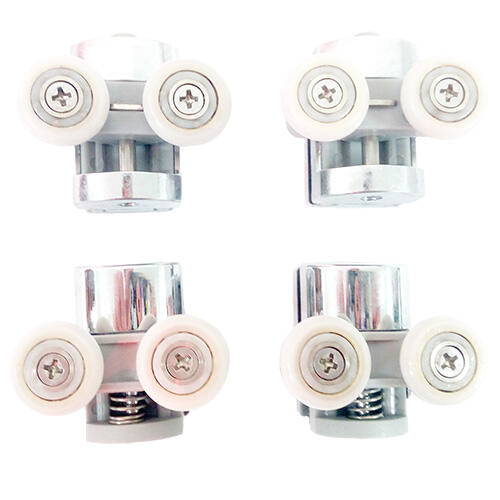 R500/09 Ricambio Carrelli Box Doccia TDA serie DINO - kit 4 pz