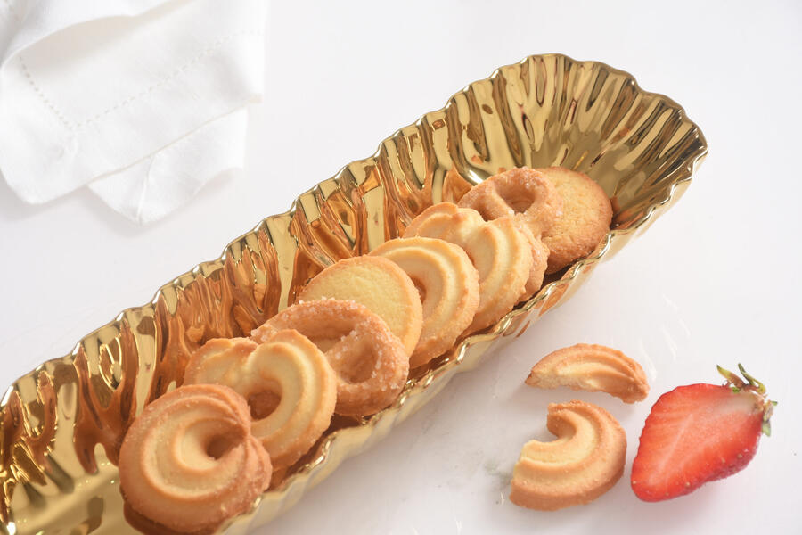 Pampa Bay - Vassoio per cracker in porcellana bianca Mascali 