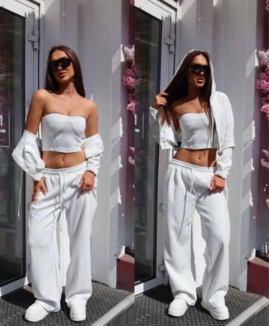 Coordinato tuta 3 pezzi taglia unica