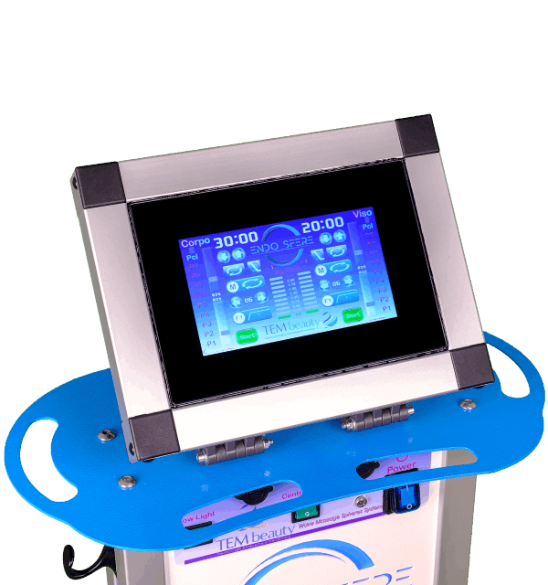  HESF Apparecchio Endo Sfere con 2 manipoli Corpo e Viso 