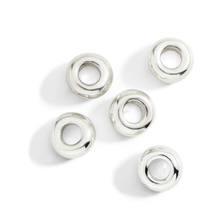 DoDo Componenti RONDELLE BOLD ARGENTO