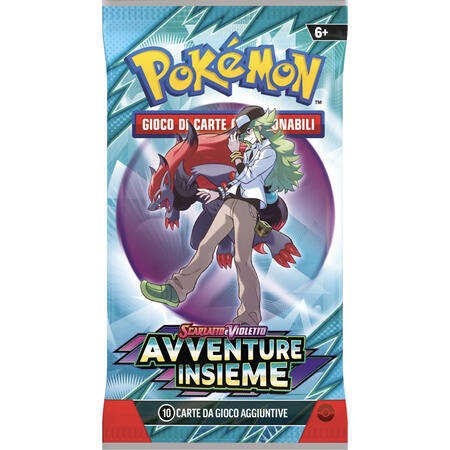Pokemon avventure insieme busta da 10 carte ITA
