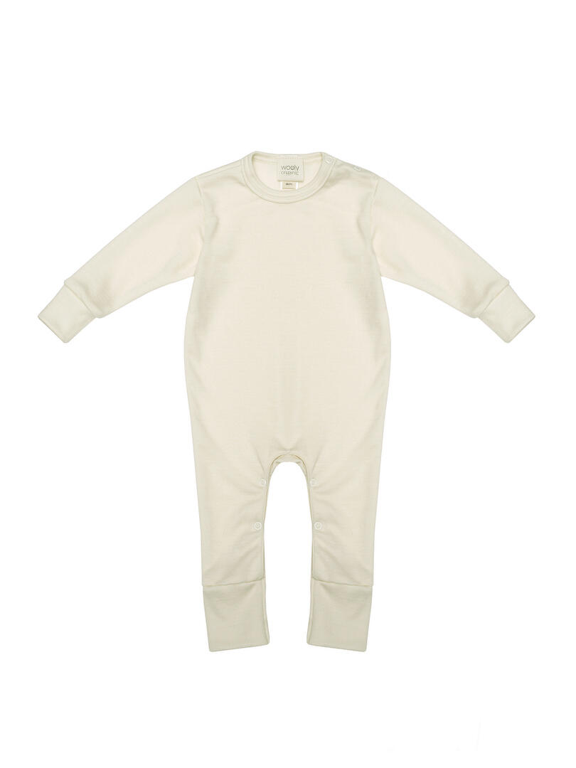 Tuta da Notte in Lana Merino e Seta