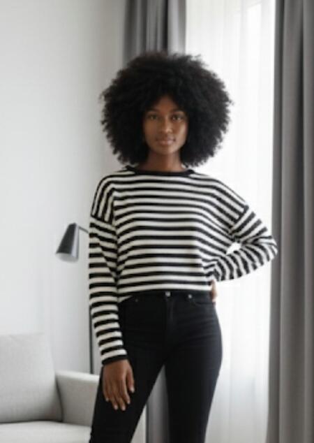 Maglioncino lana righe vari colori taglia unica