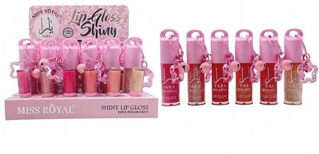 MISS ROYAL LIP GLOSS SHINY + CIONDOLO