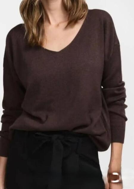 Maglioncino lana rasata over size taglia unica vari colori