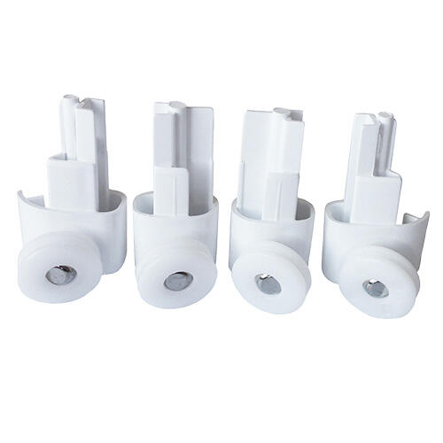 R800/10 Ricambio Carrelli per Box Doccia Serie LUNES -Kit 4 pz